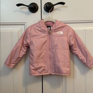 The North Face Girls Pink Puffer Jacket